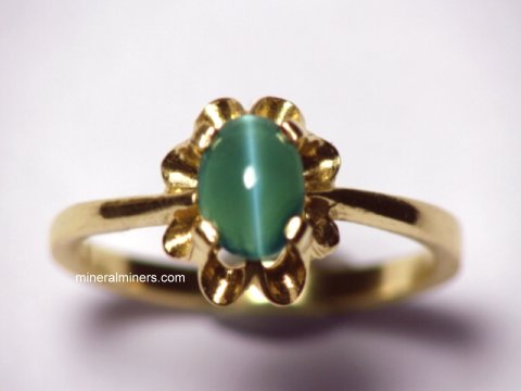 Catseye Alexandrite Ring